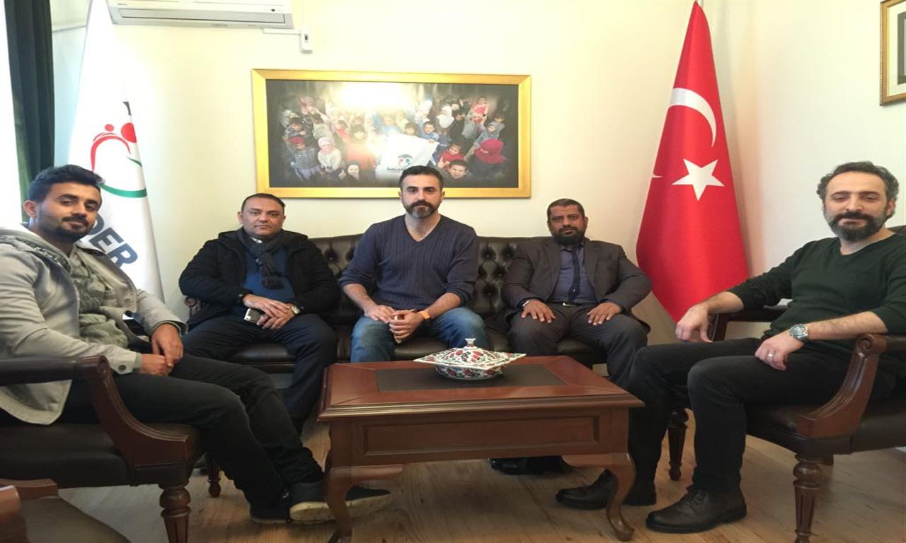 رئيس المؤسسة والوفد المرافق له يزور عدد من المنظمات التركية