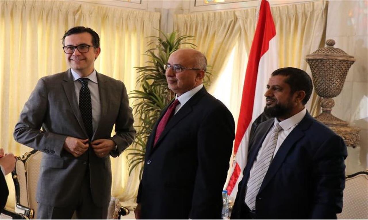 لقاء مع السفير التركي في اليمن ووزير الإدارة المحلية اليمني